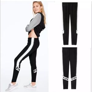 Victoria's Secret Pink Logo Skinny Track Pants